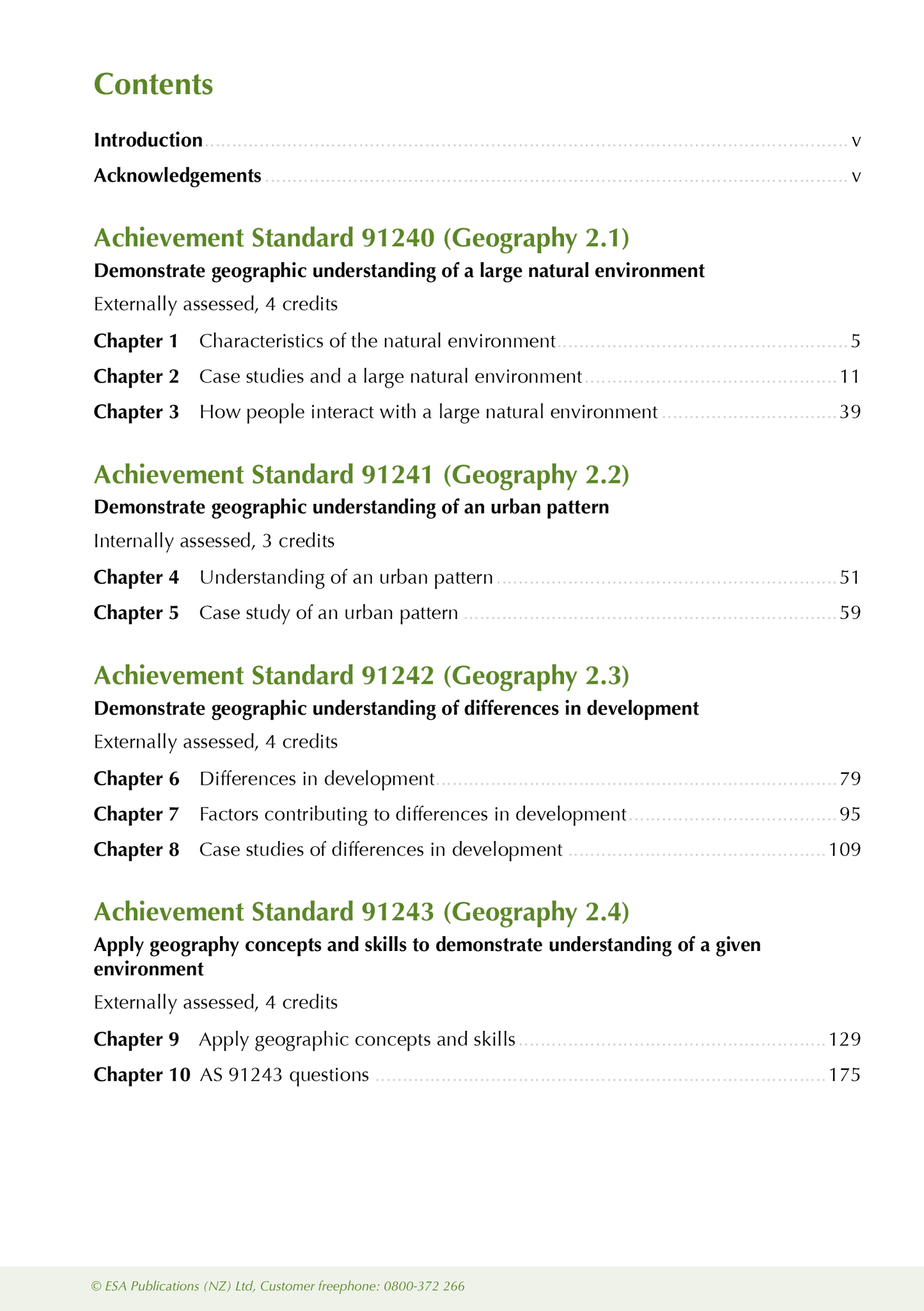 ESA Study Guide Level 2 Geography