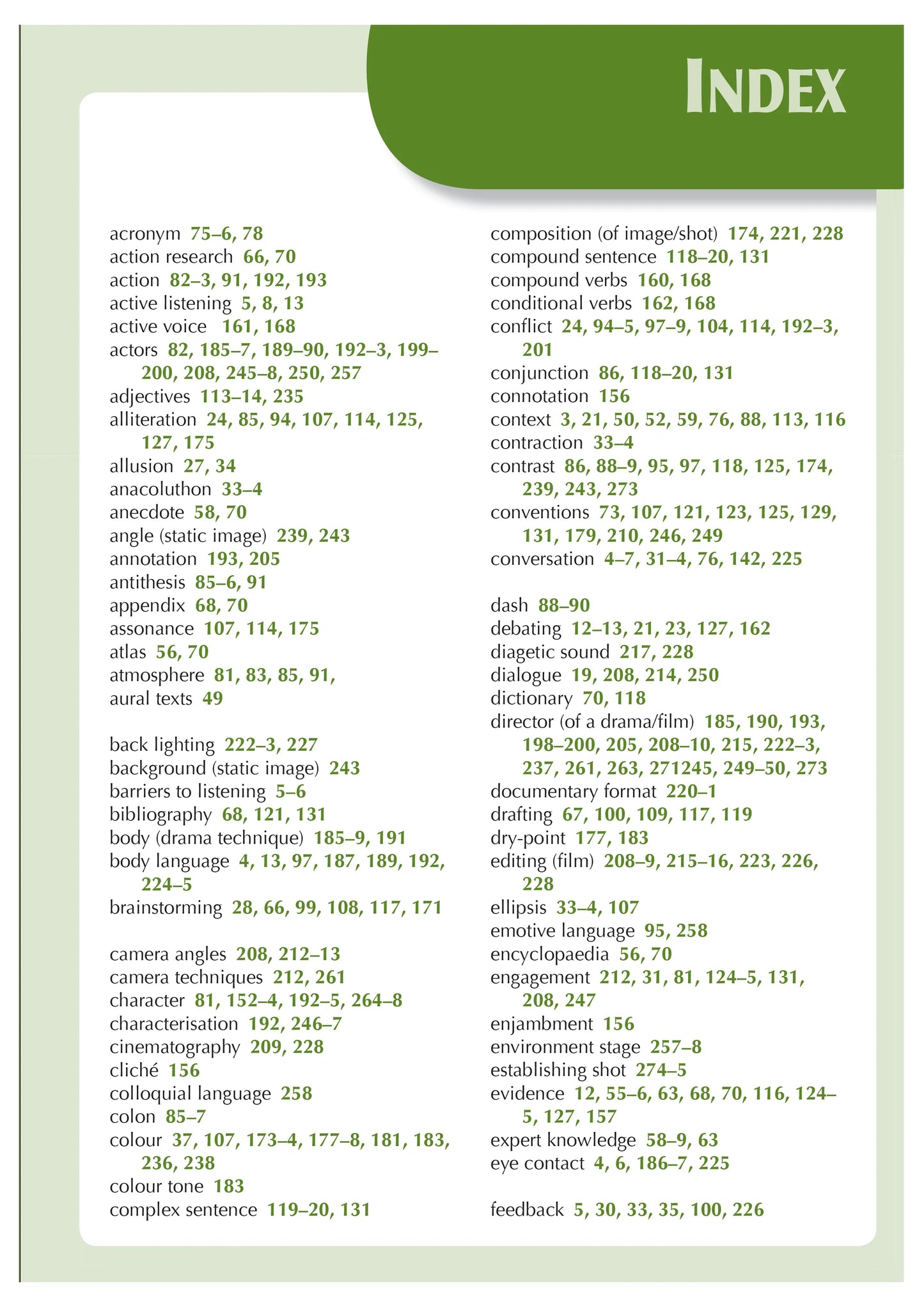 ESA Study Guide Year 10 English