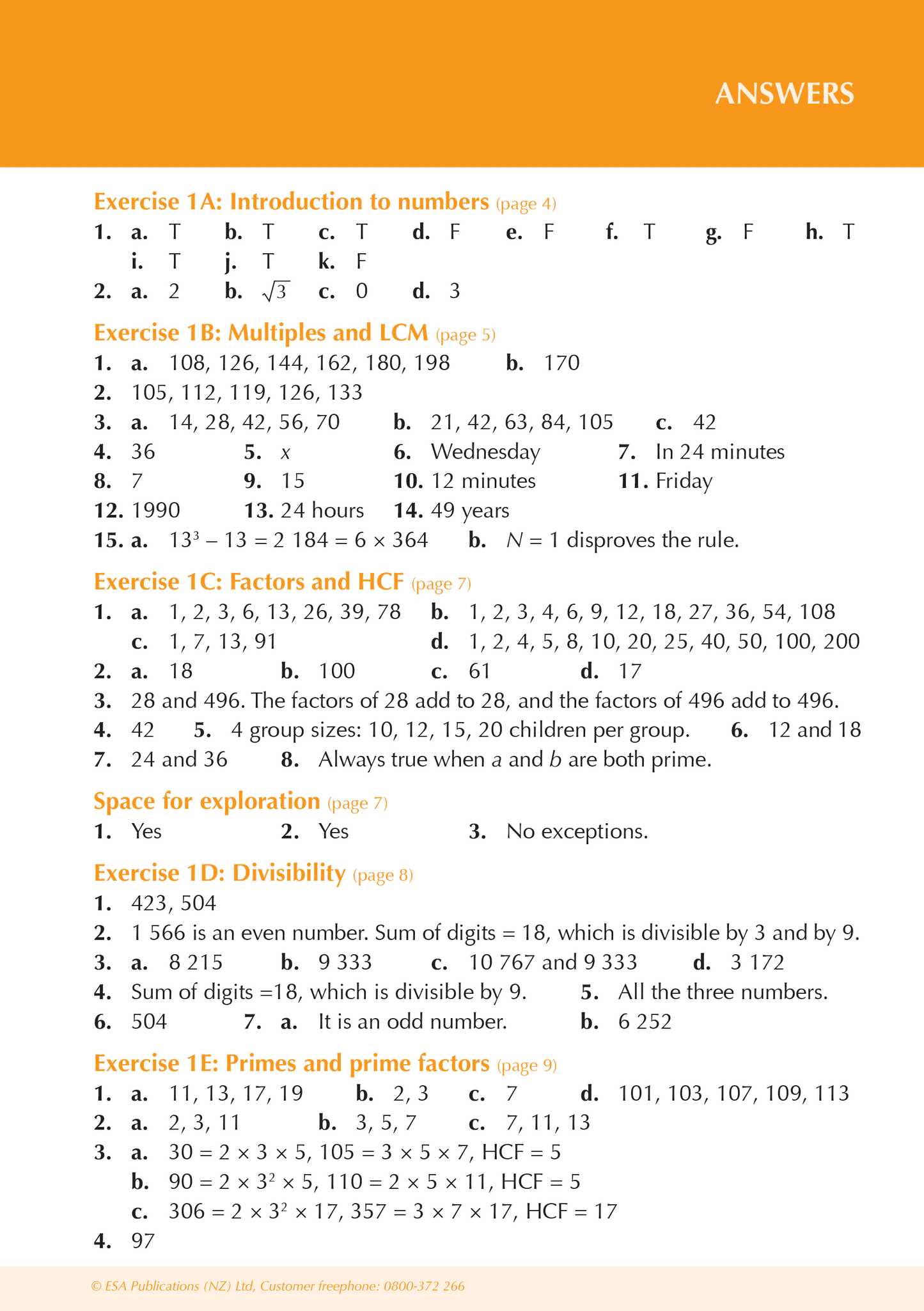 ESA Study Guide Year 10 Mathematics and Statistics