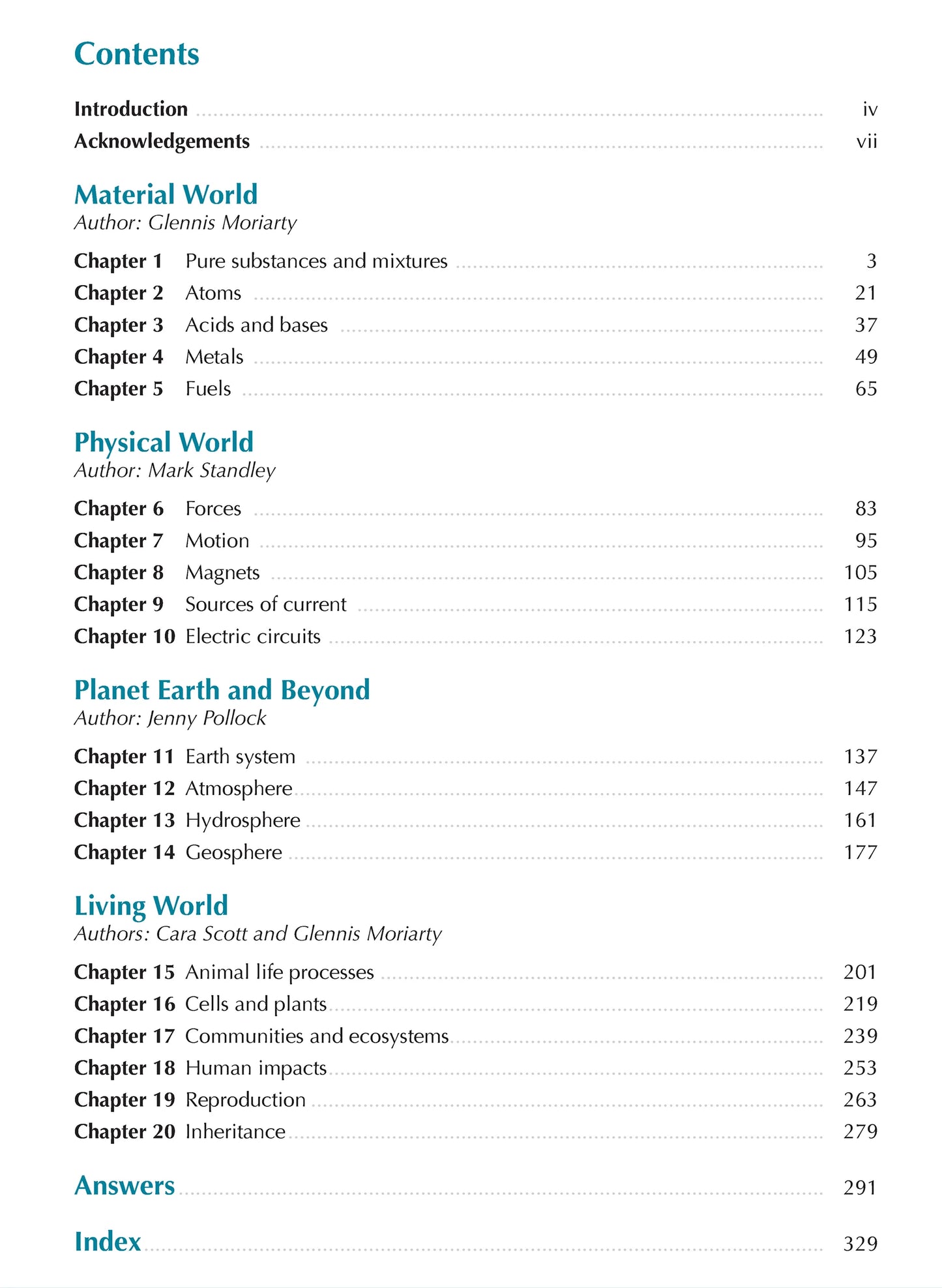 ESA Study Guide Year 10 Science