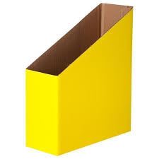 Elizabeth Richards Classroom Range Magazine Boxes Pack of 5 Yellow