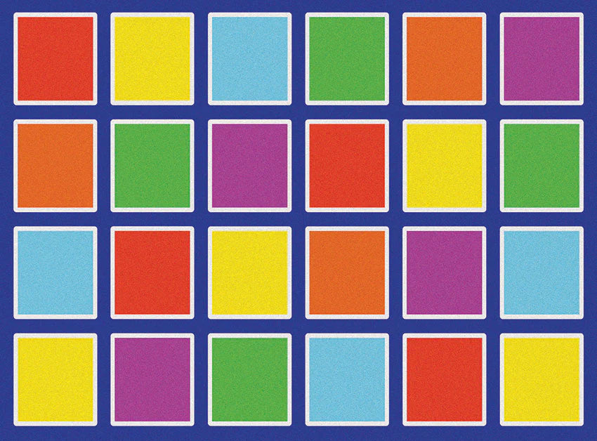 Elizabeth Richards Rug Non-Slip Colour square 3x2m