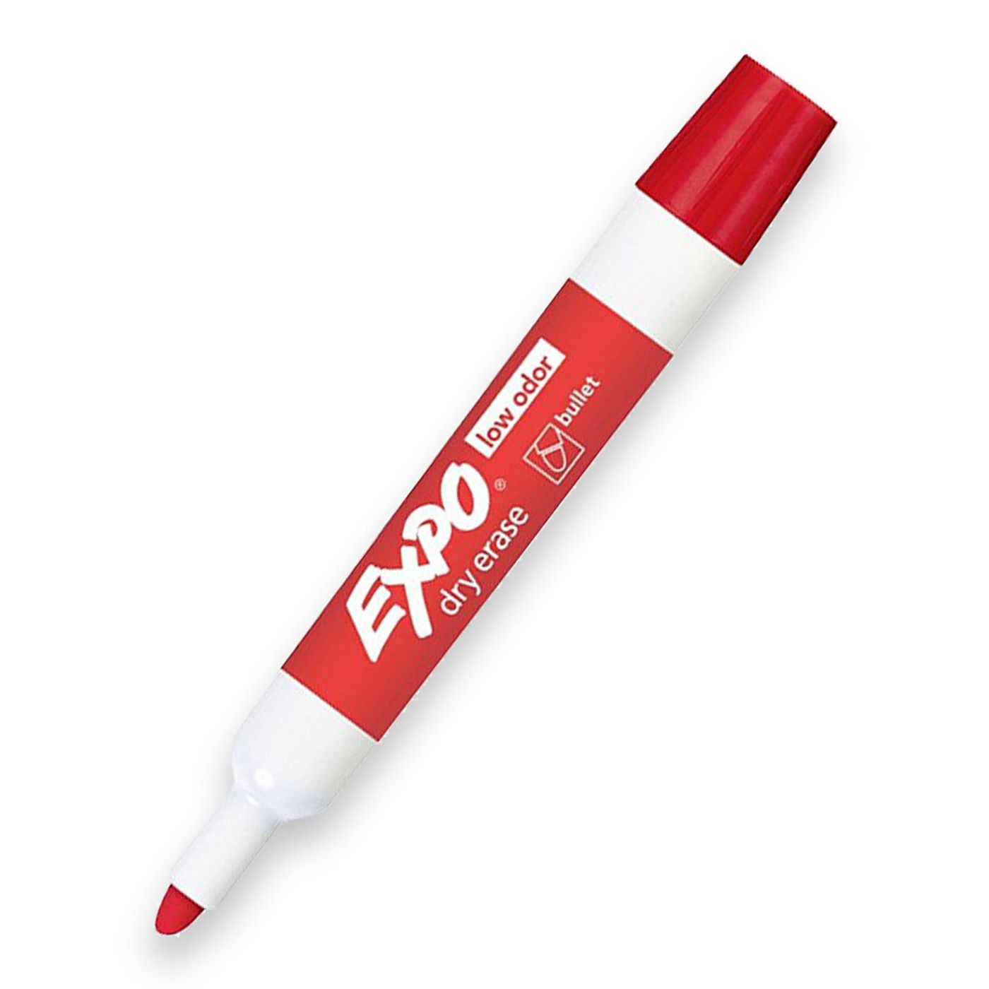 Expo Whiteboard Marker Bullet Tip Red