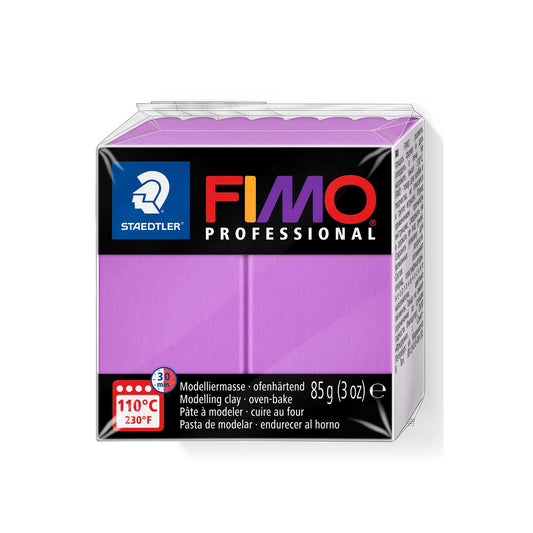 FIMO Professional Modelling Clay 8004 Oven Bake 85g Lavendar