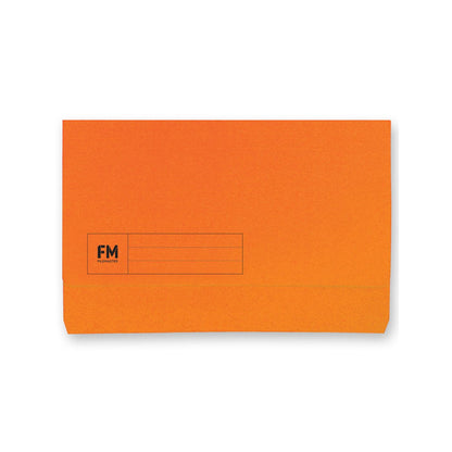 FM Document Wallet Foolscap Orange