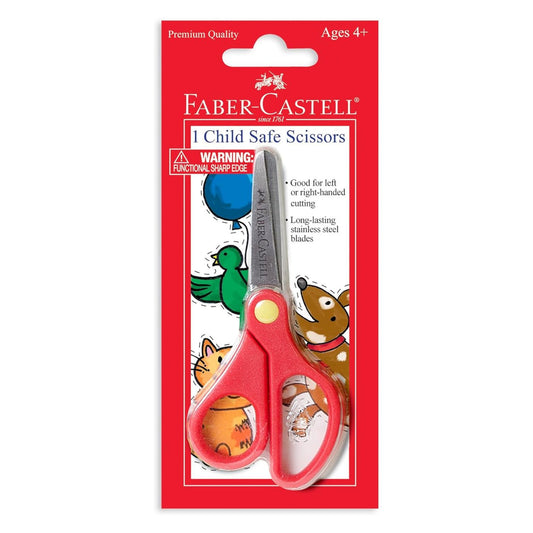 Faber-Castell Child-Safe Scissors Ambidextrous Design