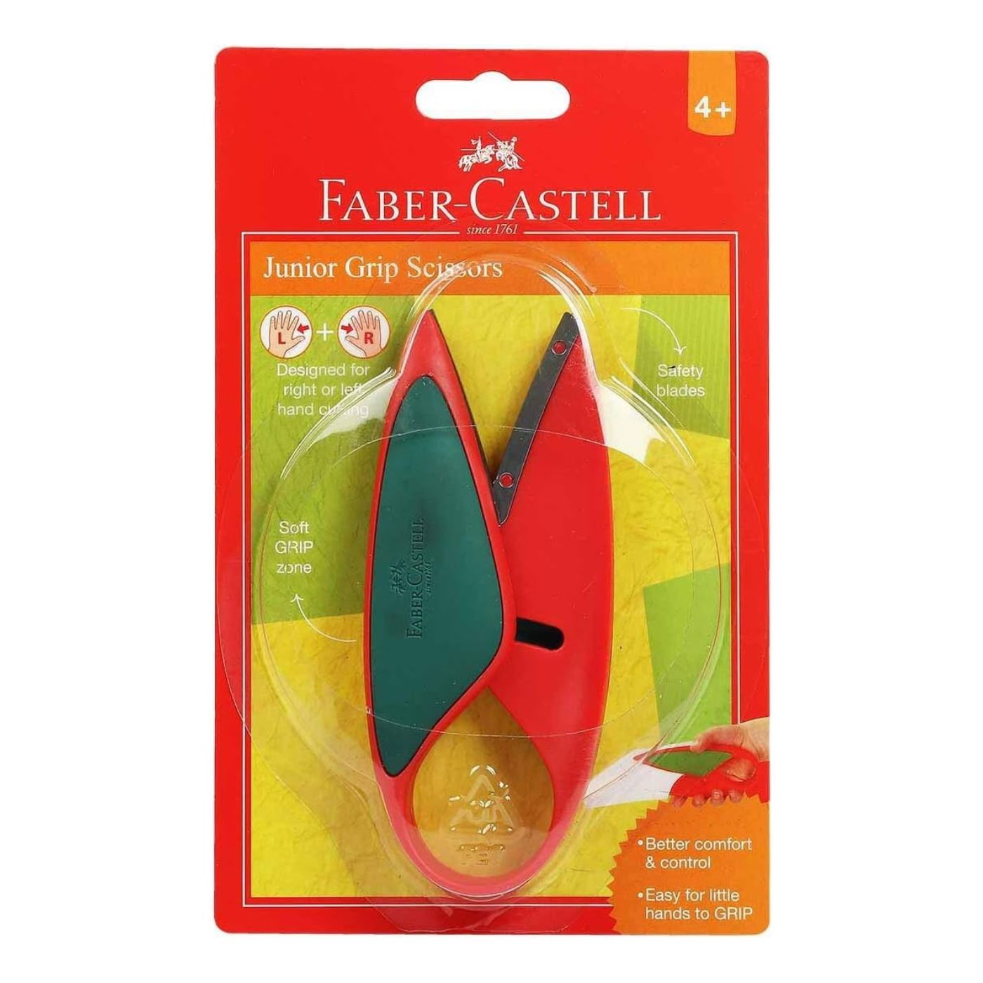 Faber-Castell Junior Grip Childsafe Safety Scissors