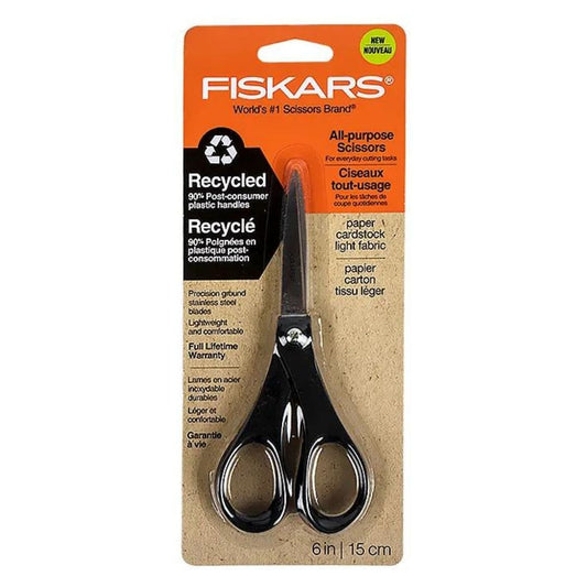 Fiscars Performance Scissors Left & Right-Handed Recycled 6 inch