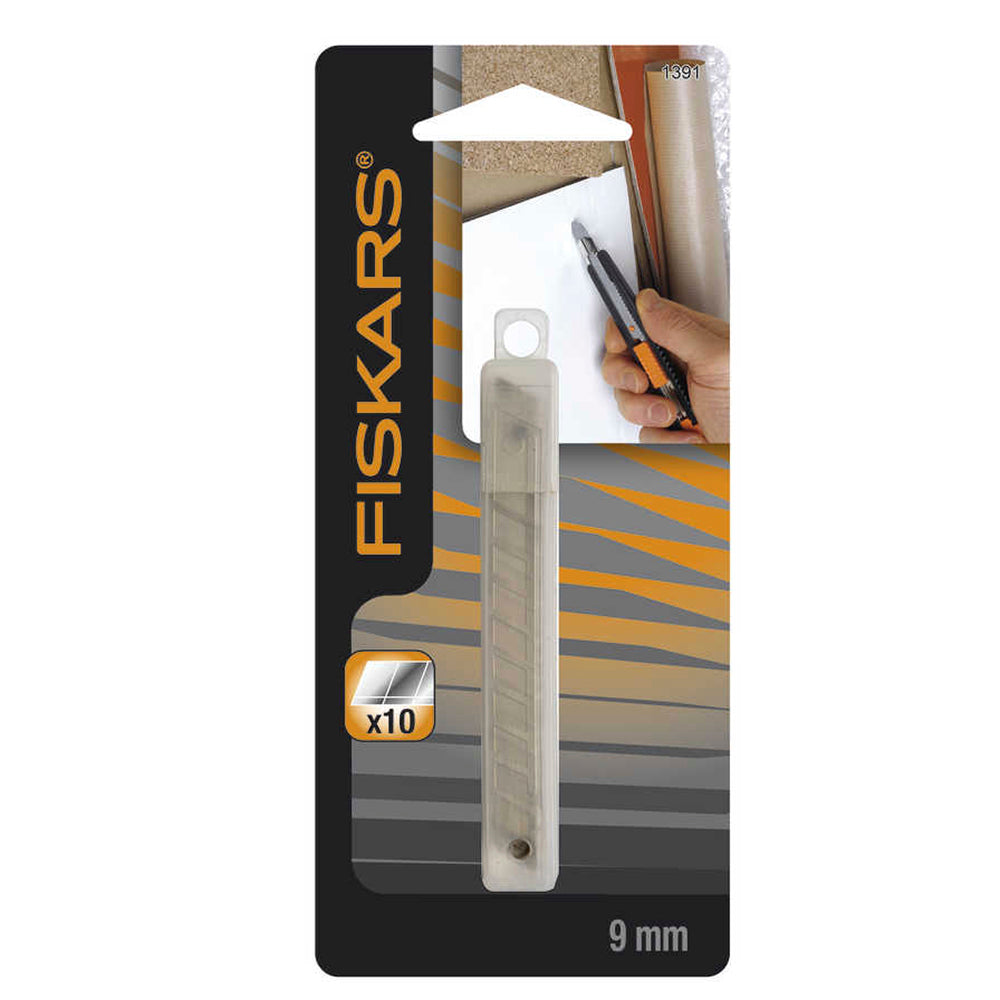 Fiskars Refill Blade for 9mm Cutting Knife Pack of 10