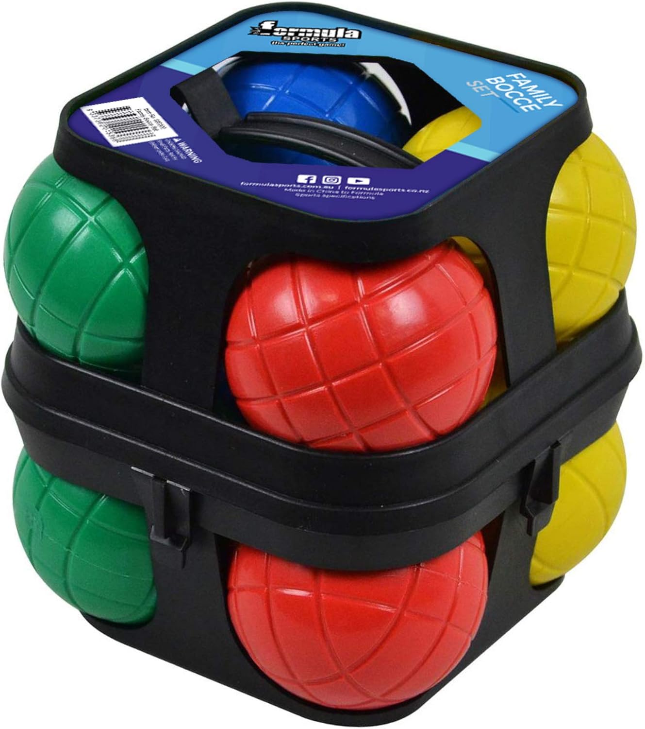Formula Sports Family Bocce Set – Colourful Outdoor Game for All Ages
