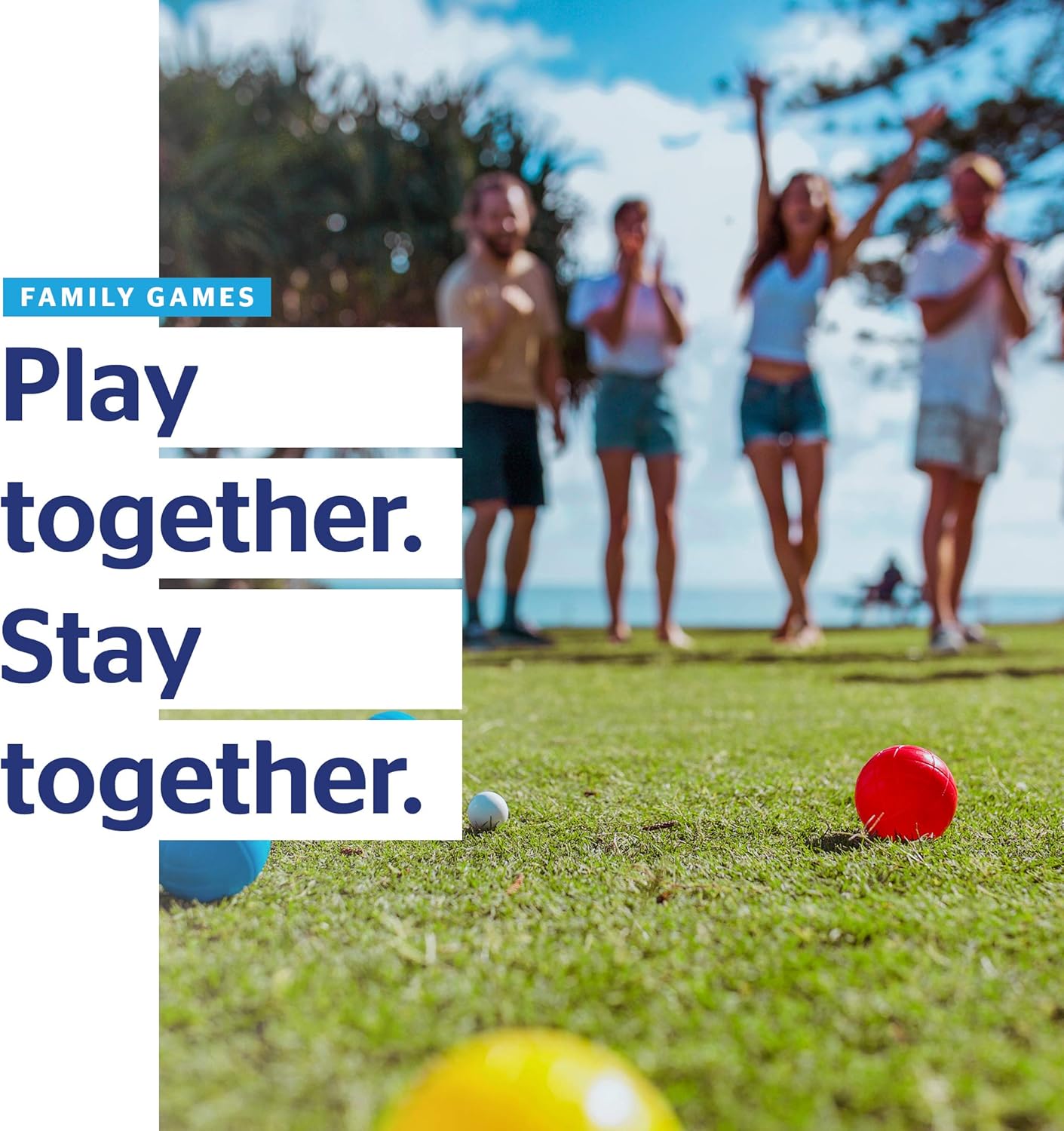 Formula Sports Family Bocce Set – Colourful Outdoor Game for All Ages