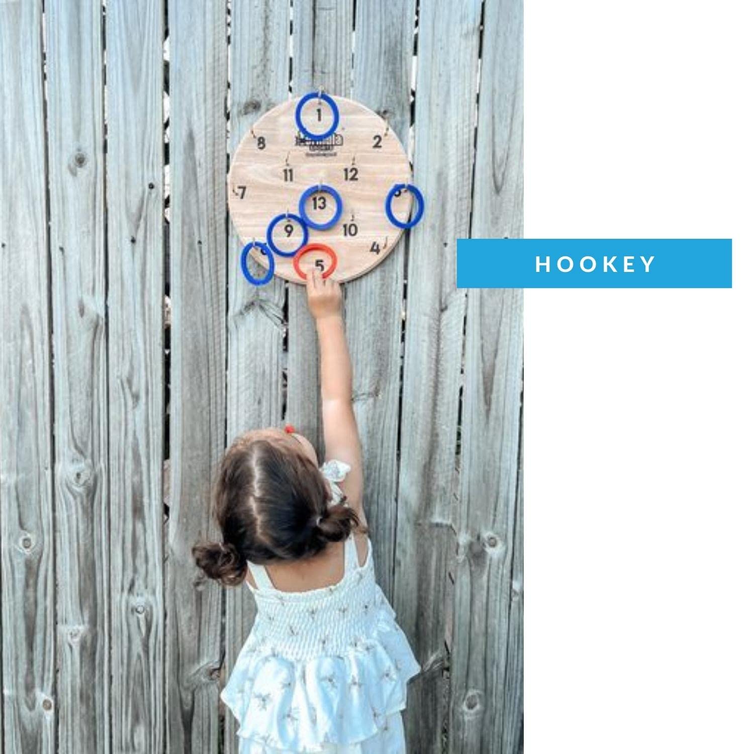 Formula Sports Hookey Set – Classic Rubberwood Ring Toss Game for All Ages