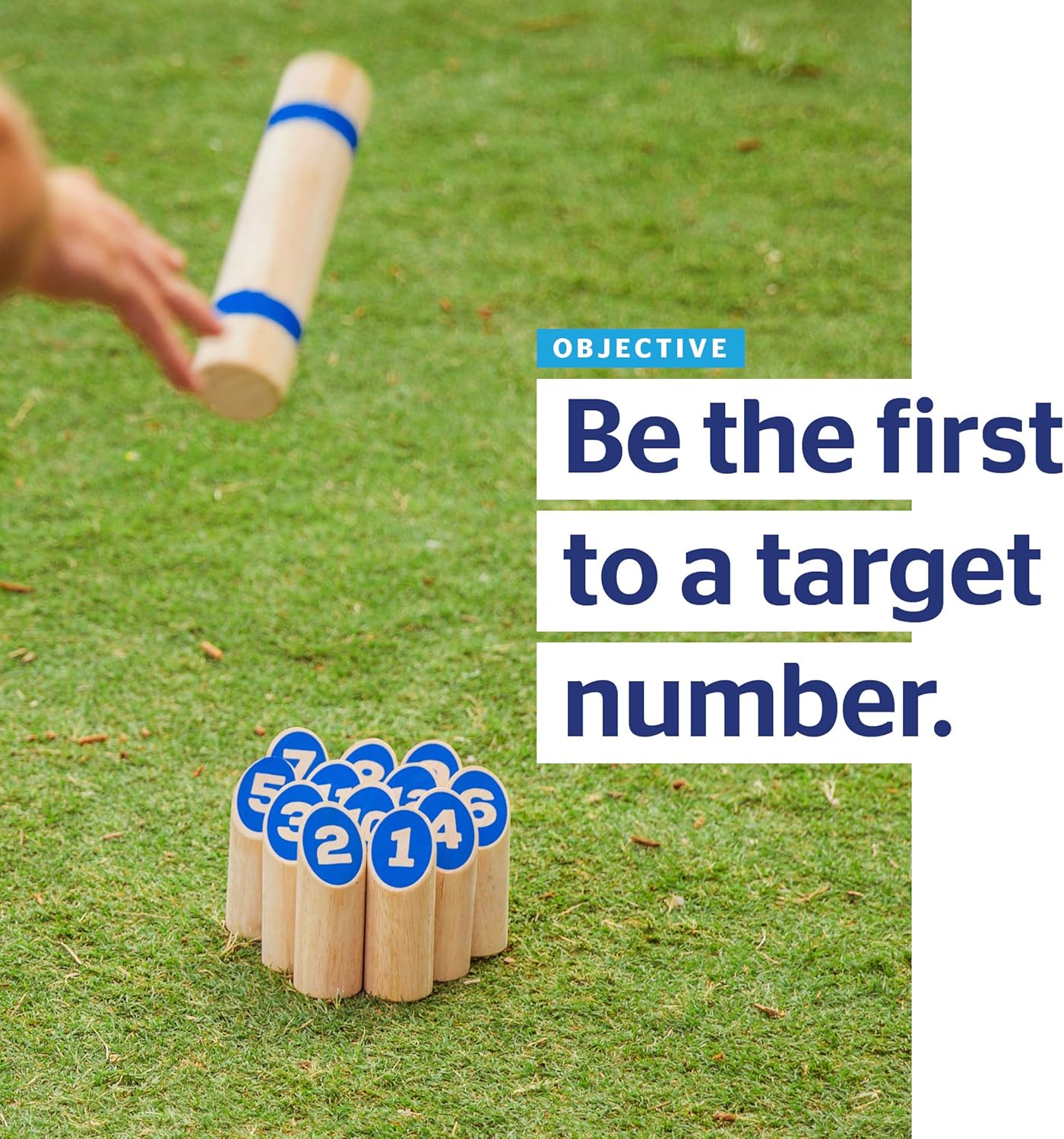 Formula Sports Number Toss – Classic Outdoor Wooden Game for Families and Groups