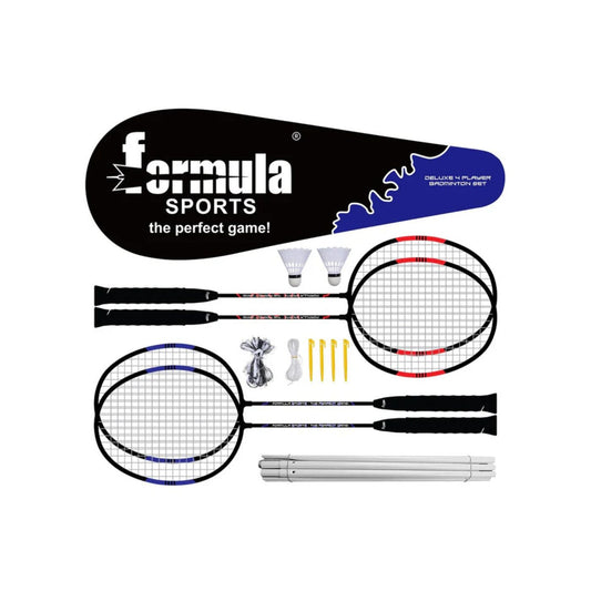 Formula Sports Badminton Deluxe Complete Set – 4 Player Kit