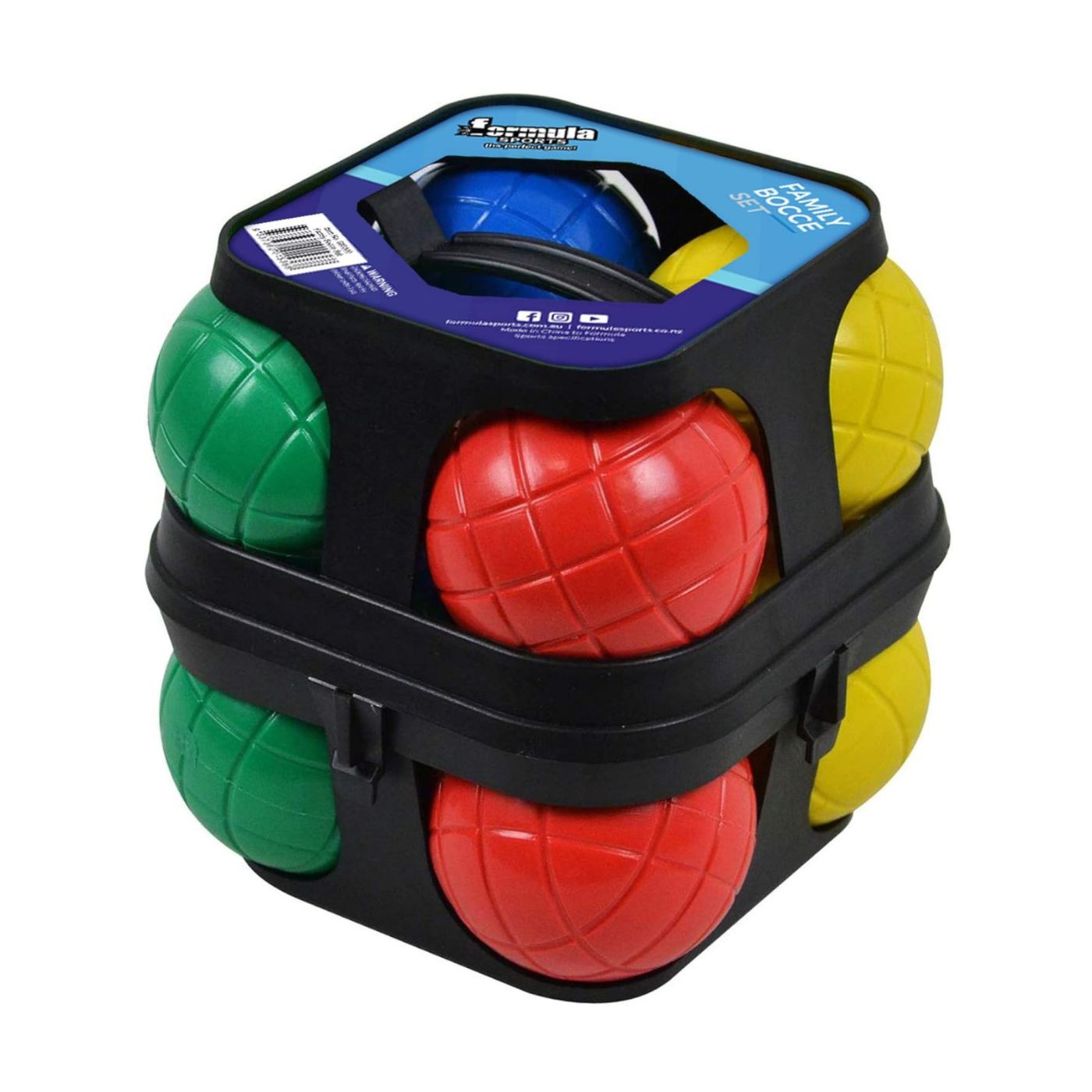 Formula Sports Family Bocce Set – Colourful Outdoor Game for All Ages
