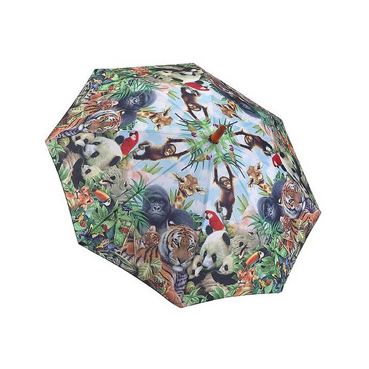 Galleria Kids Safety Umbrella Animal Kingdom