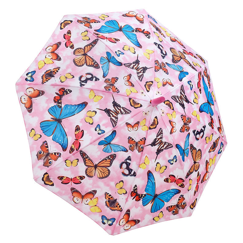 Galleria Kids Umbrella – Butterflies Design | Safe & Colourful for Children