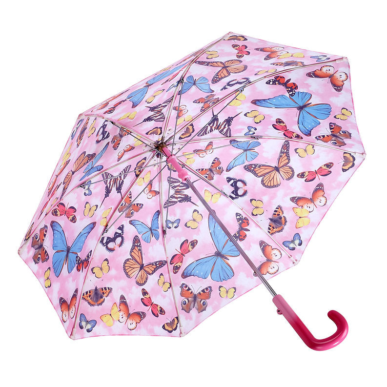 Galleria Kids Umbrella – Butterflies Design | Safe & Colourful for Children