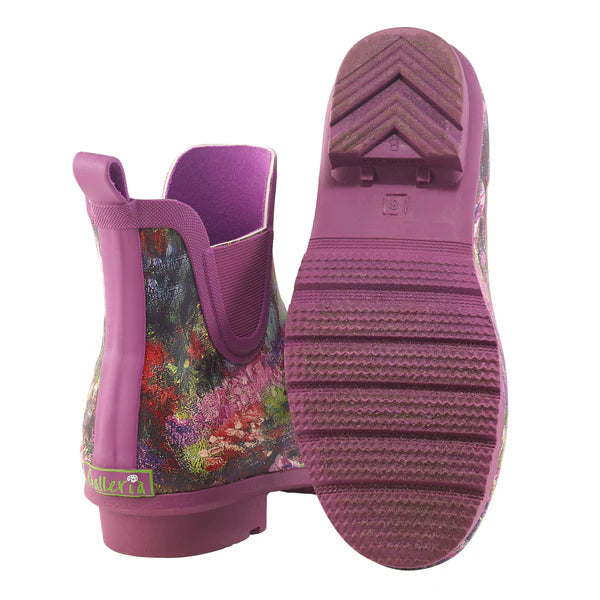 Galleria Women's Premium Chelsea Gumboots Monet Garden Size 7 to 11
