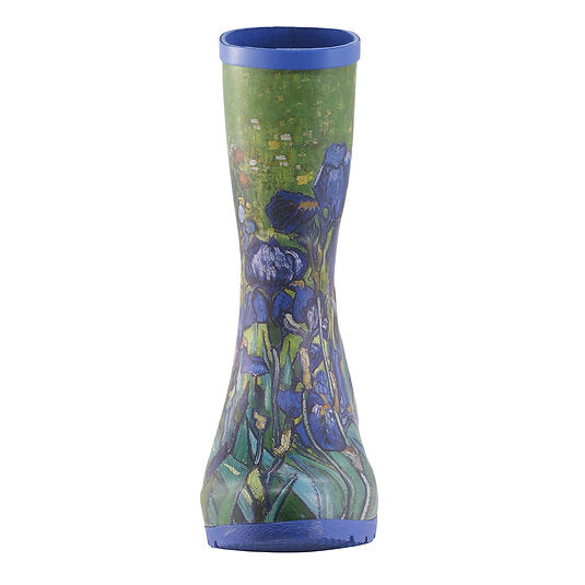 Galleria Women's Premium Mid-Calf Van Gogh Irises Size 7 to 11