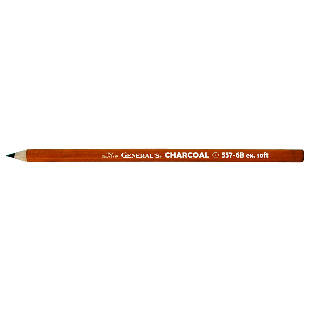 General’s Artist Quality Charcoal Pencils 6B Extra Soft #557