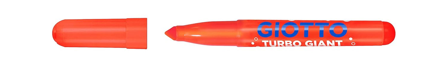 Giotto Turbo Giant Felt Tip Markers Fibre Tips Washable Pack of 12