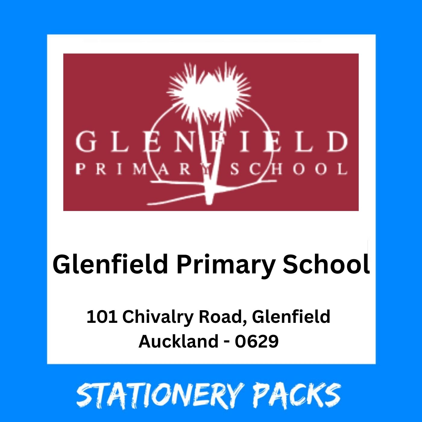 Glenfield Primary School Stationery Pack 