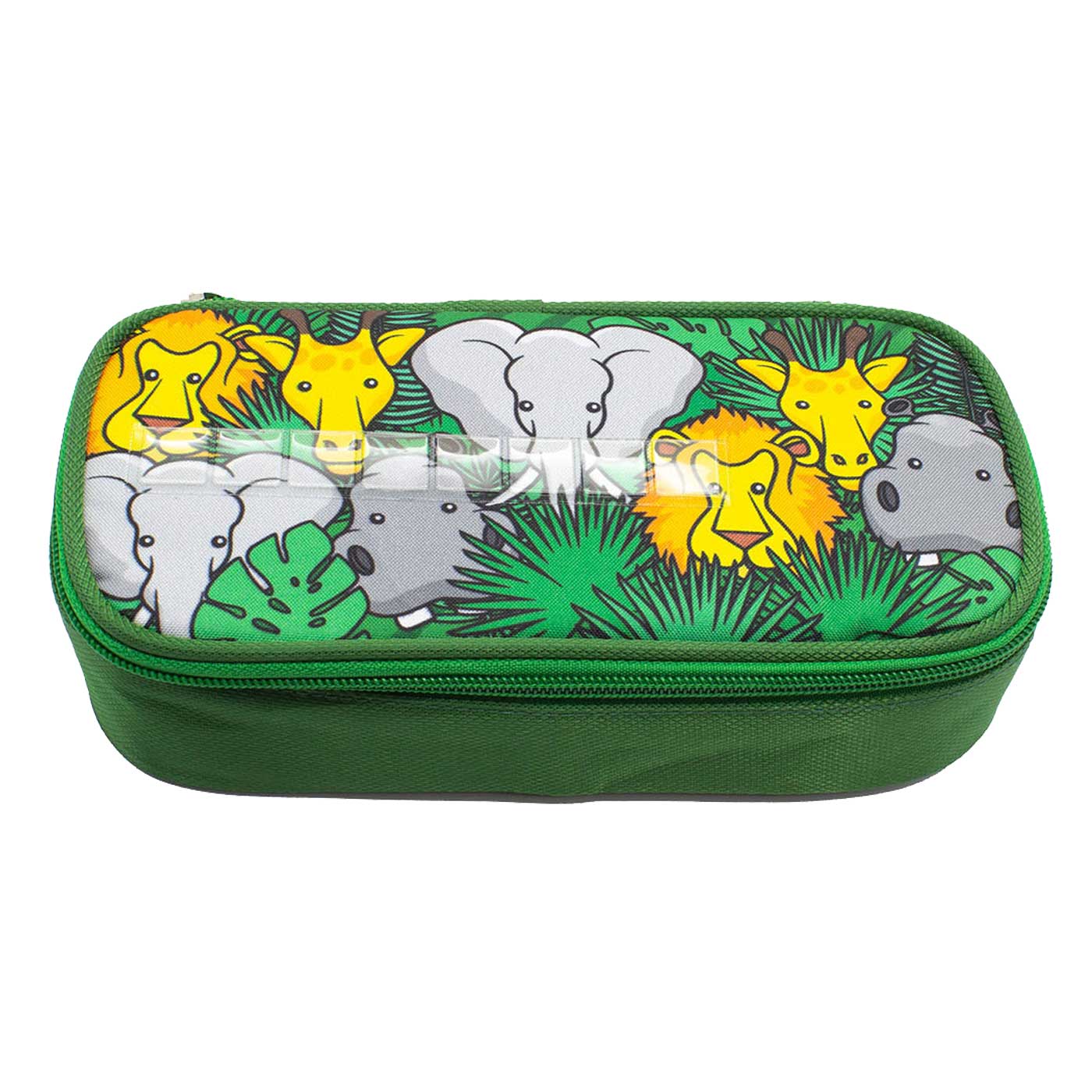 Glitter Critter Pencil Case NameMe! 8 Letter Slots Jungle