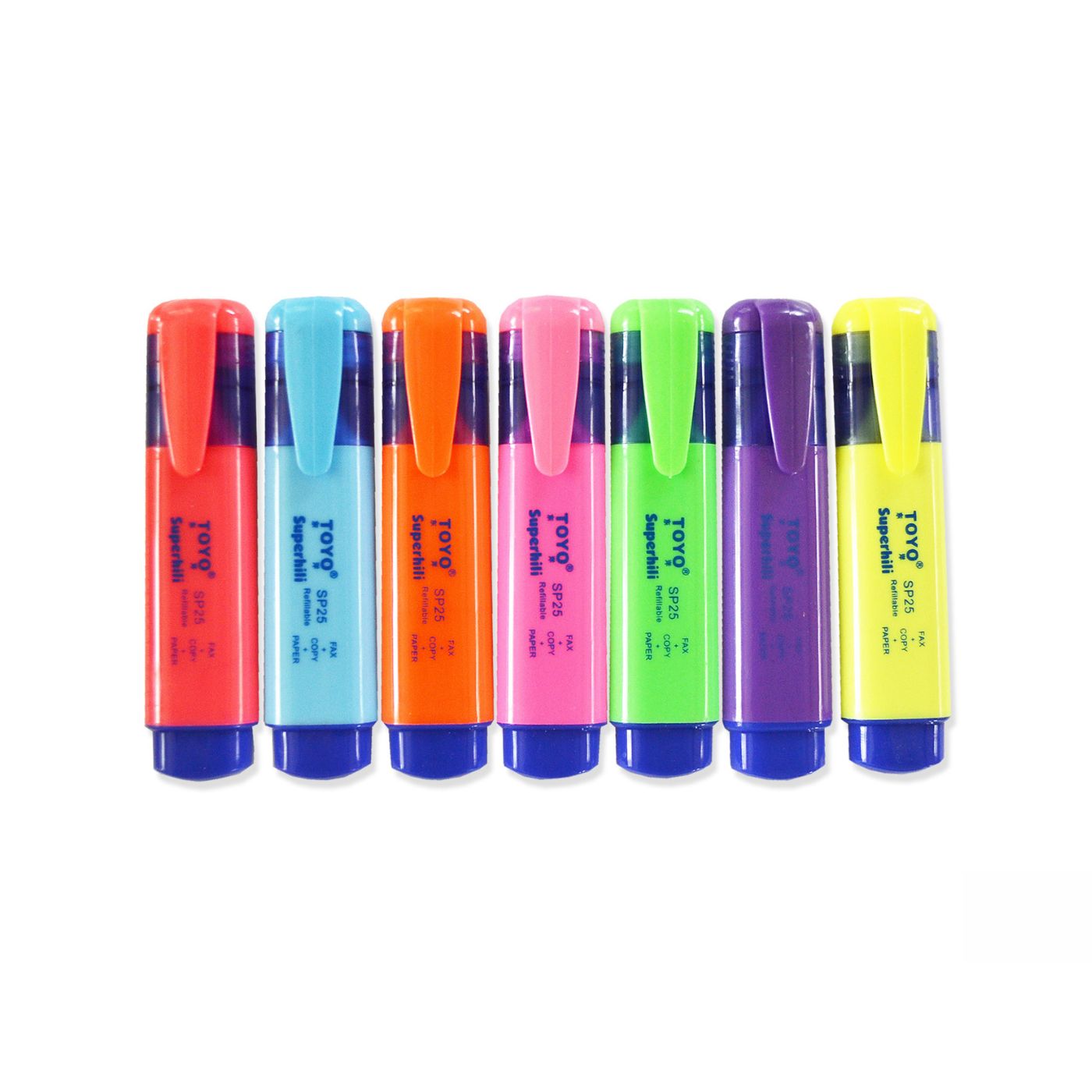 Toyo Highlighters Chisel Tip Assorted
