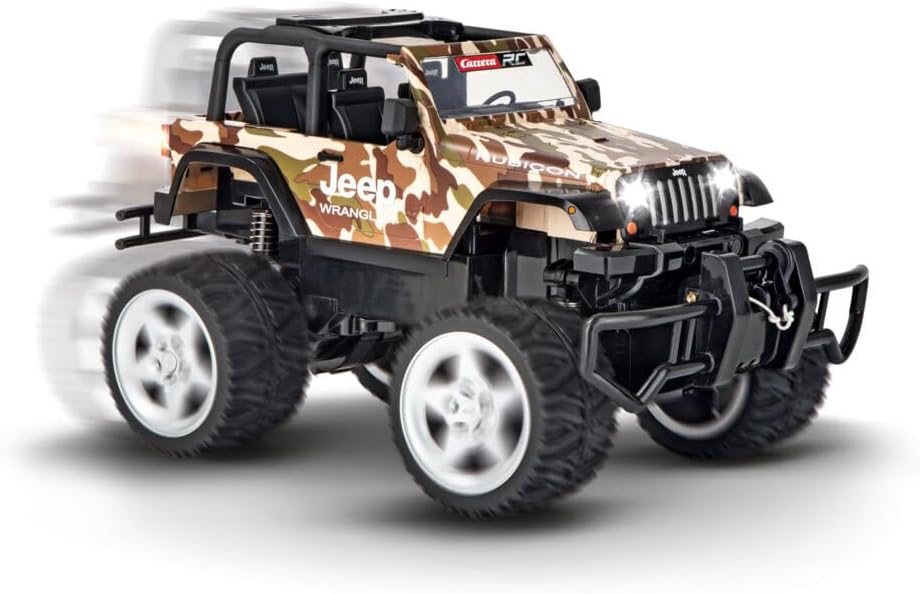 Carrera RC Jeep Wrangler Rubicon Camouflage 2.4GHz