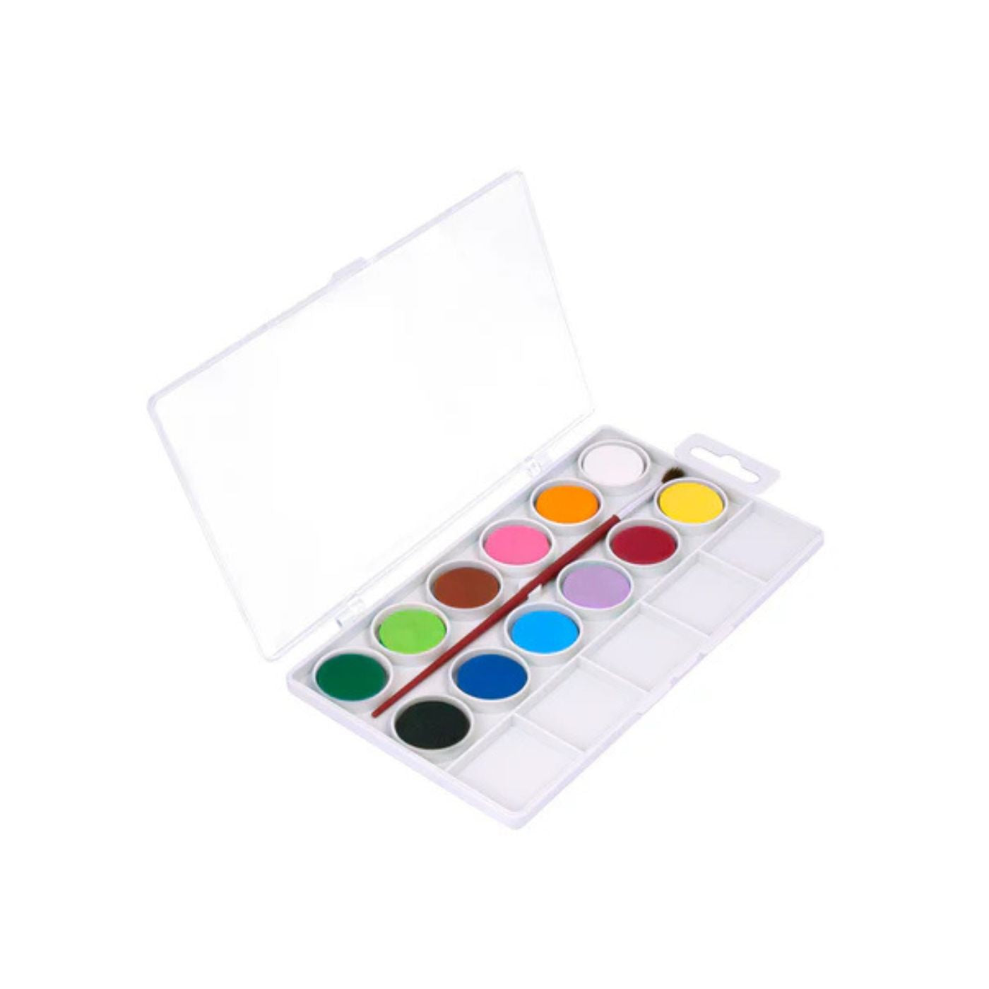 Jovi Watercolours Paint with Brush & Palette 12 Shades
