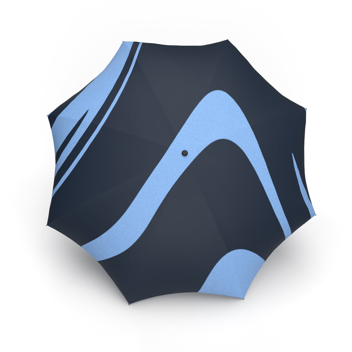 Jumble & Co Auto Open & Close Umbrella – Ups & Downs Blue | School Depot NZ