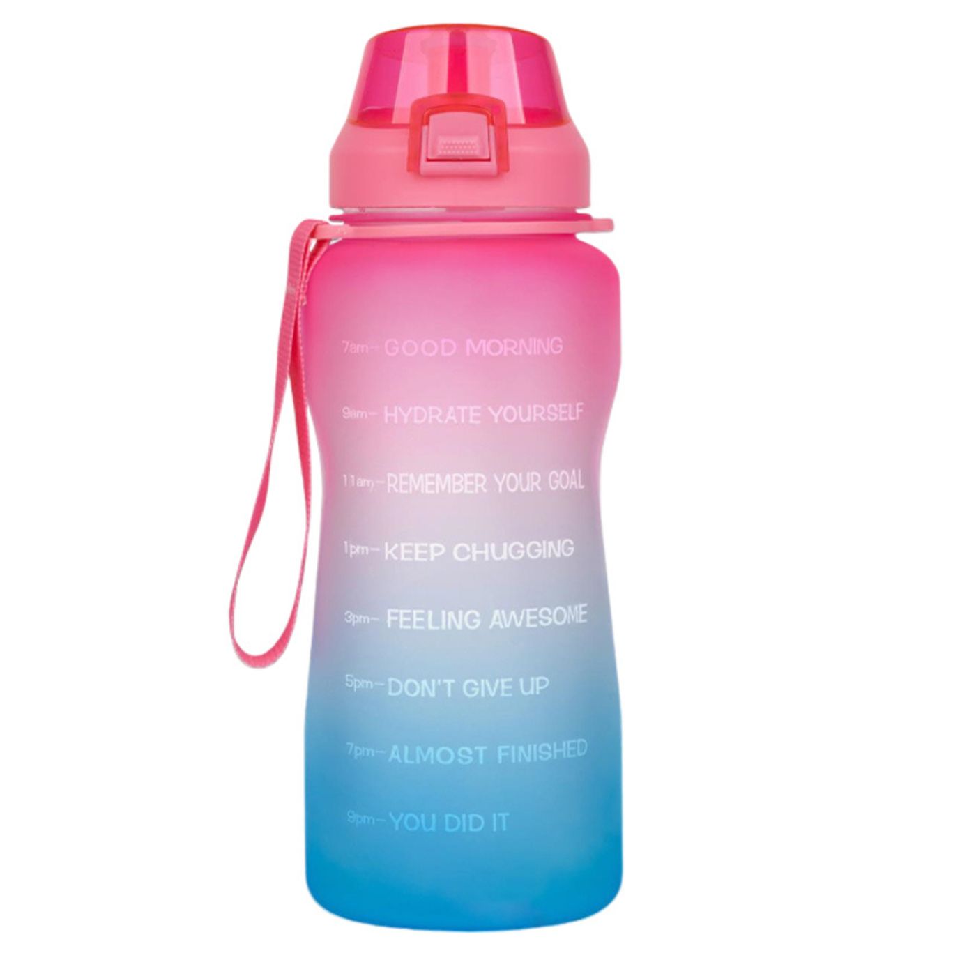 Jumble & Co Water Bottle – Sips & Gulps 2L Pink