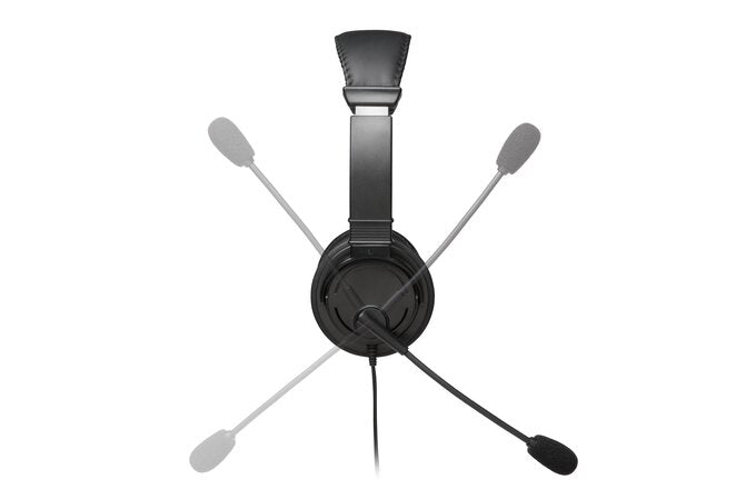 Kensington USB Headphones Hi-Fi Microphone Volume Control