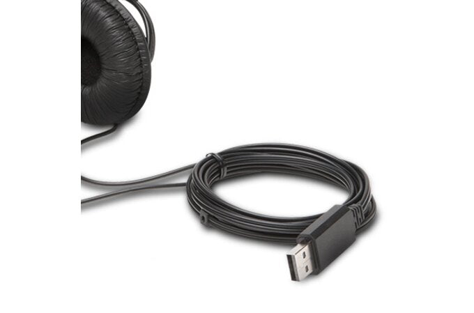 Kensington USB Headphones Hi-Fi Microphone Volume Control
