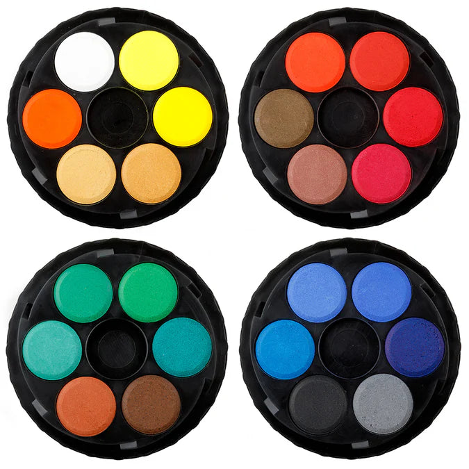 Koh-I-Noor Watercolour Disc 22mm Set of 24 Shades