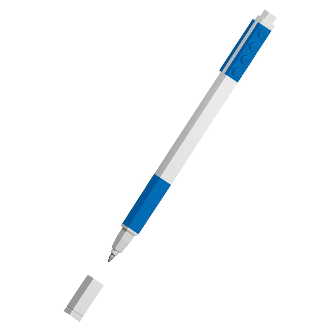 LEGO® Gel Pen Medium Tip 0.7mm Blue | Customisable with LEGO Bricks