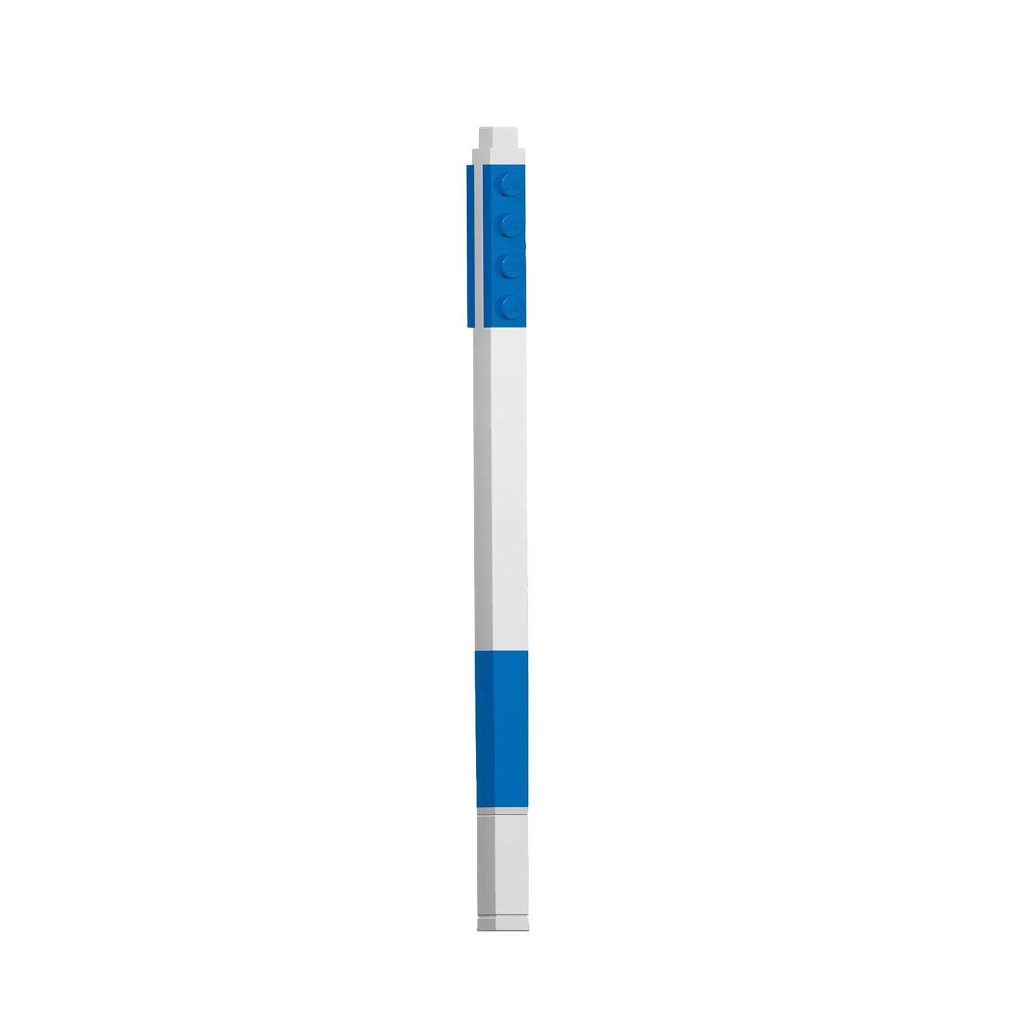 LEGO® Gel Pen Medium Tip 0.7mm Blue | Customisable with LEGO Bricks