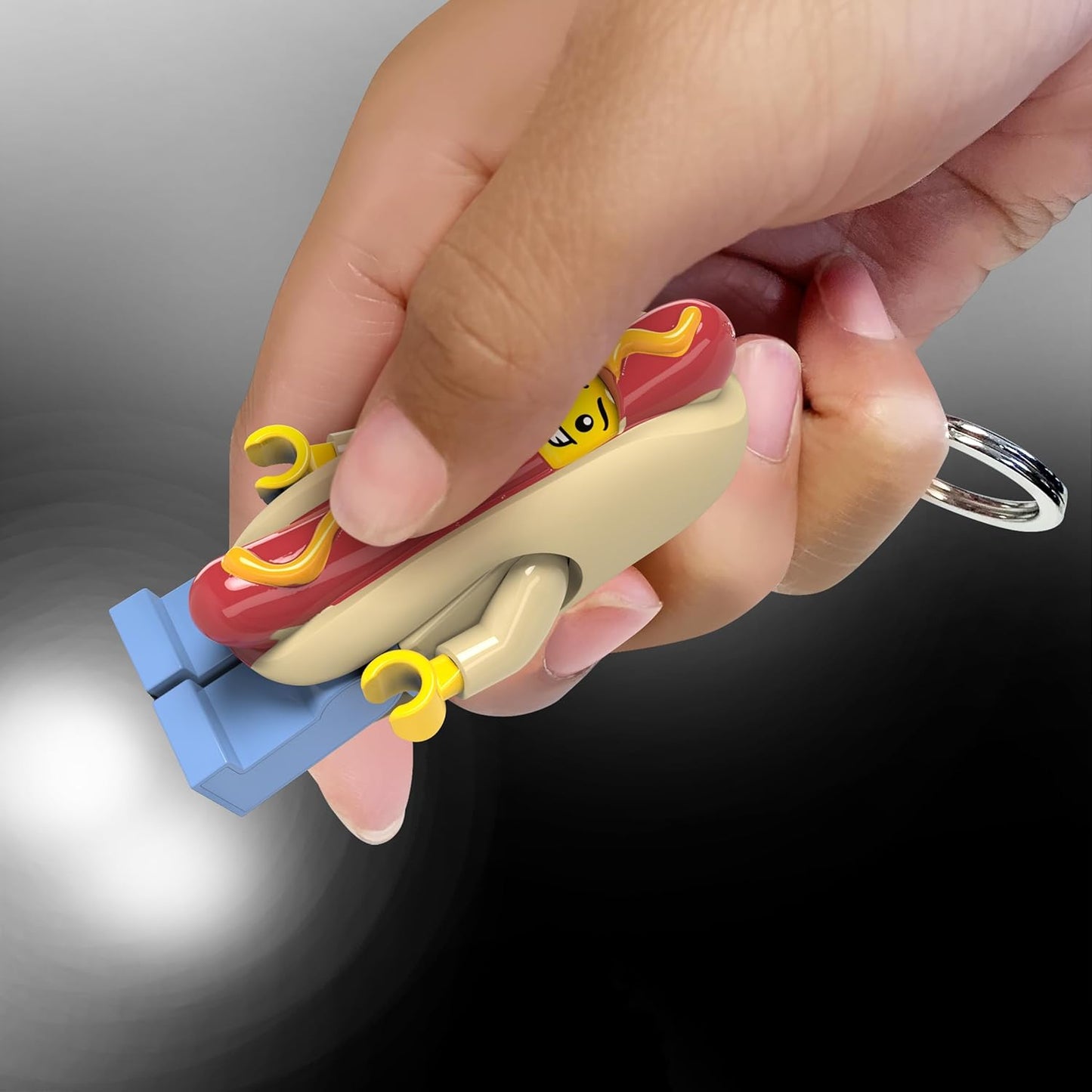 LEGO® Minifigures™ Keychain - Hot Dog Man