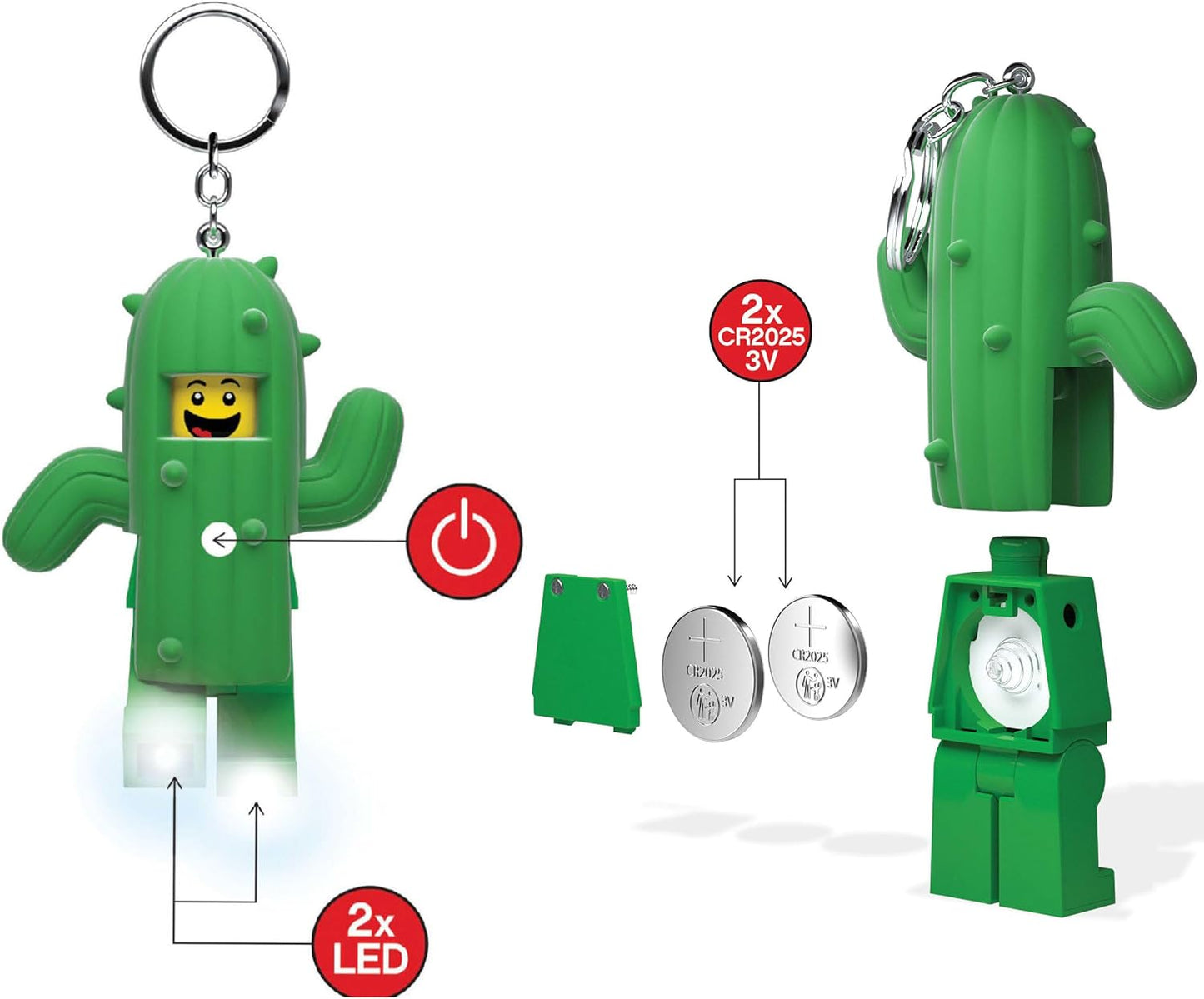 LEGO® Minifigures™ Keychain - Cactus Boy