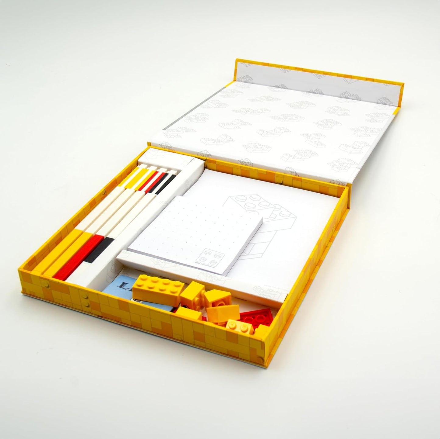 LEGO® Stationery Creativity Set with Duck Building Toy – Build, Draw & Display Fun!