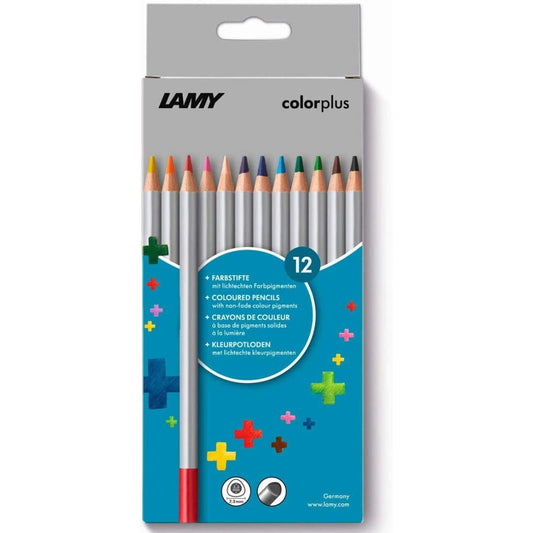Lamy Coloured Pencils Triangular 3.3mm Lead Pack of 12