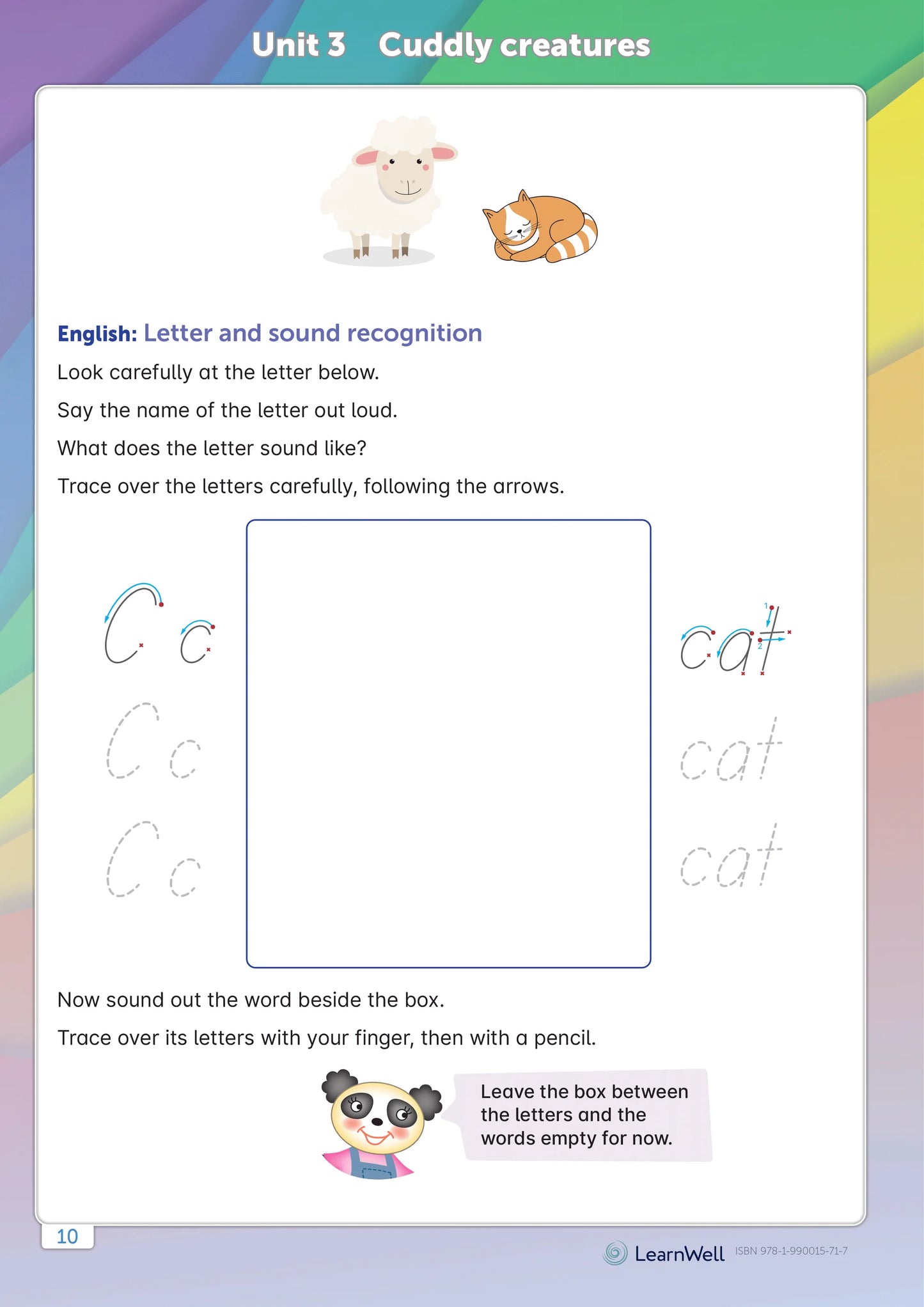LearnWell Year 1 Homework Start Right Workbook