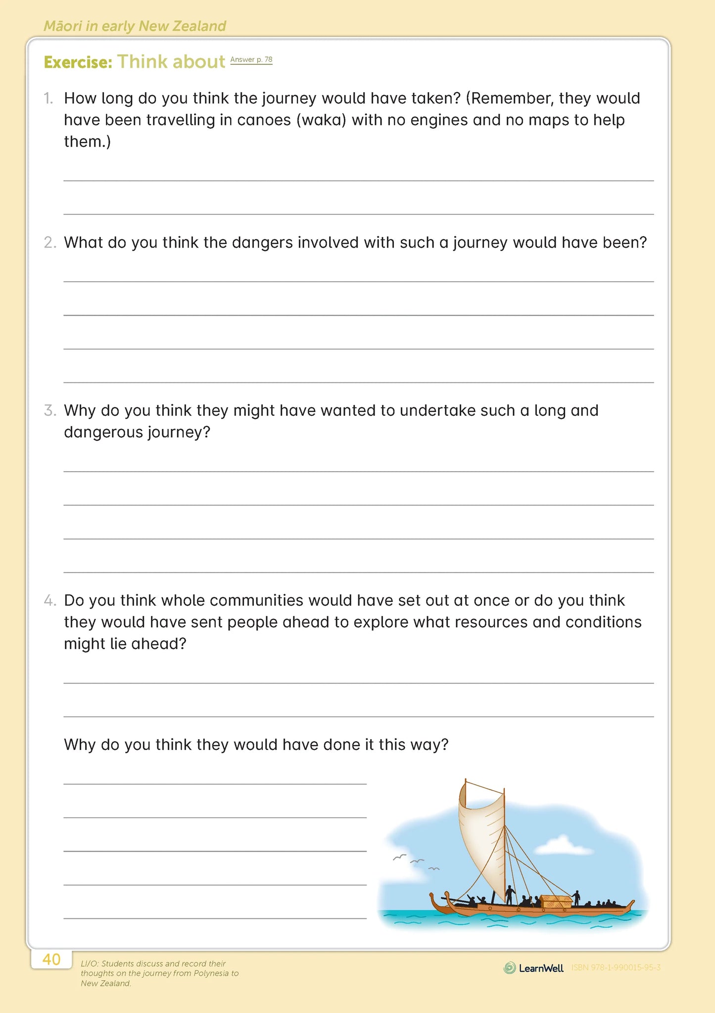 LearnWell Year 4 Social Studies Start Right Workbook