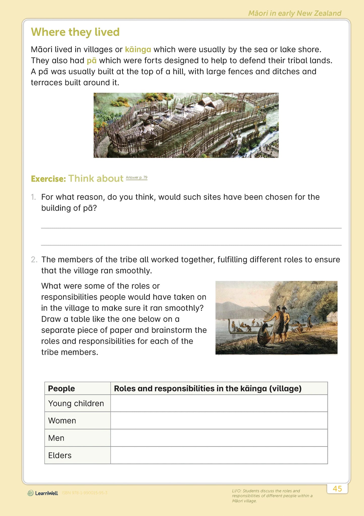 LearnWell Year 4 Social Studies Start Right Workbook