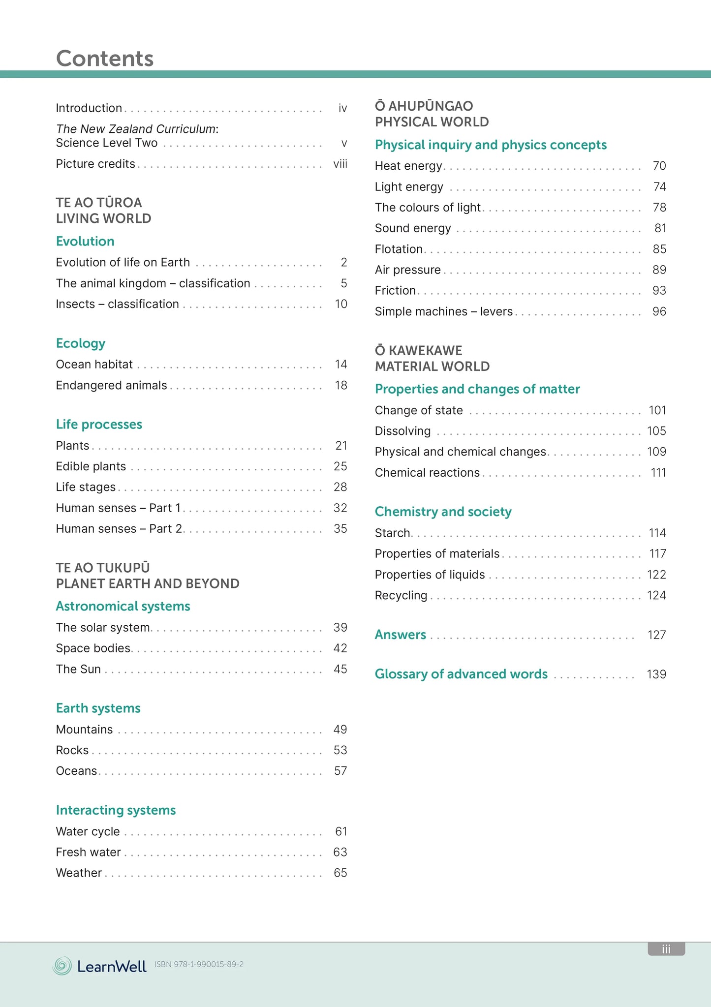 LearnWell Year 5 Science Start Right Workbook