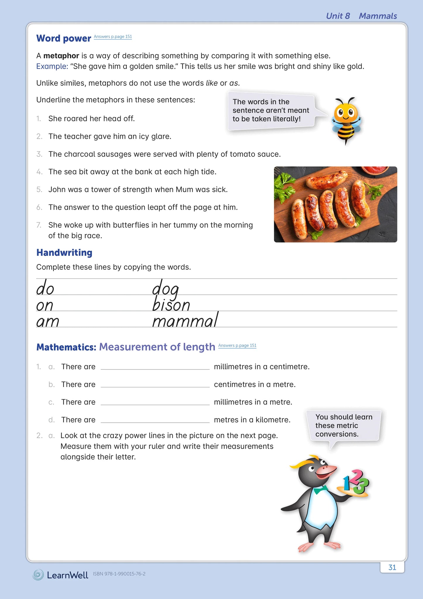 LearnWell Year 6 Homework Start Right Workbook