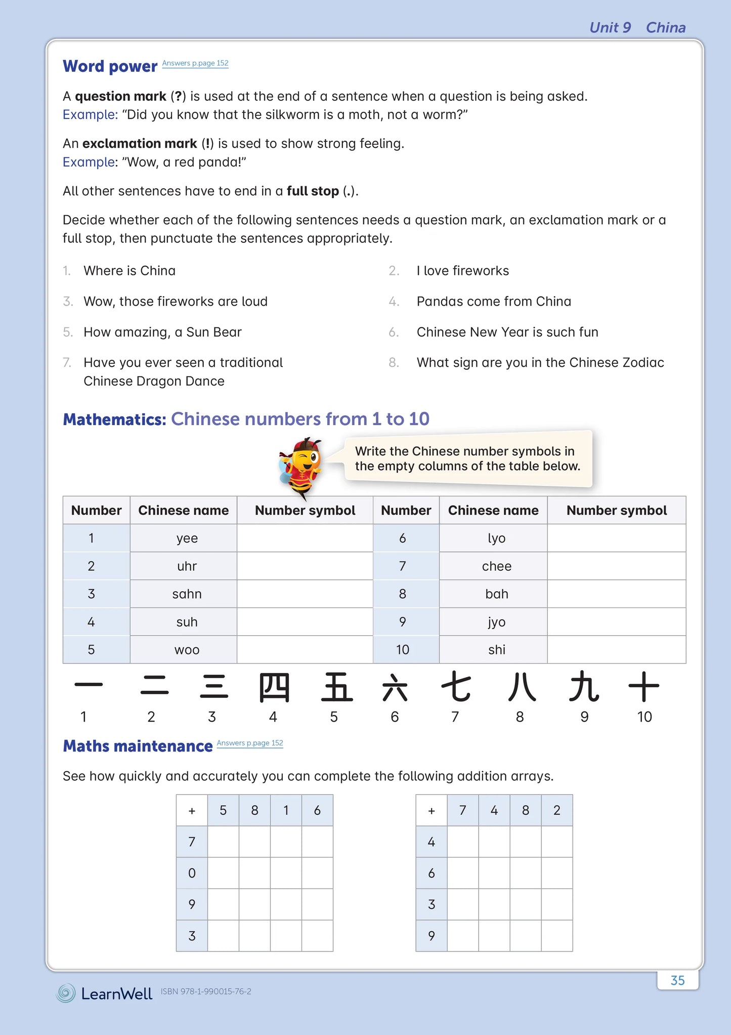 LearnWell Year 6 Homework Start Right Workbook