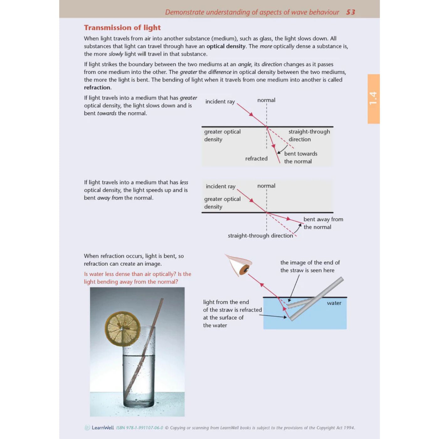 Learnwell Level 1 Physics AME Workbook – NCEA Exam Revision NZ