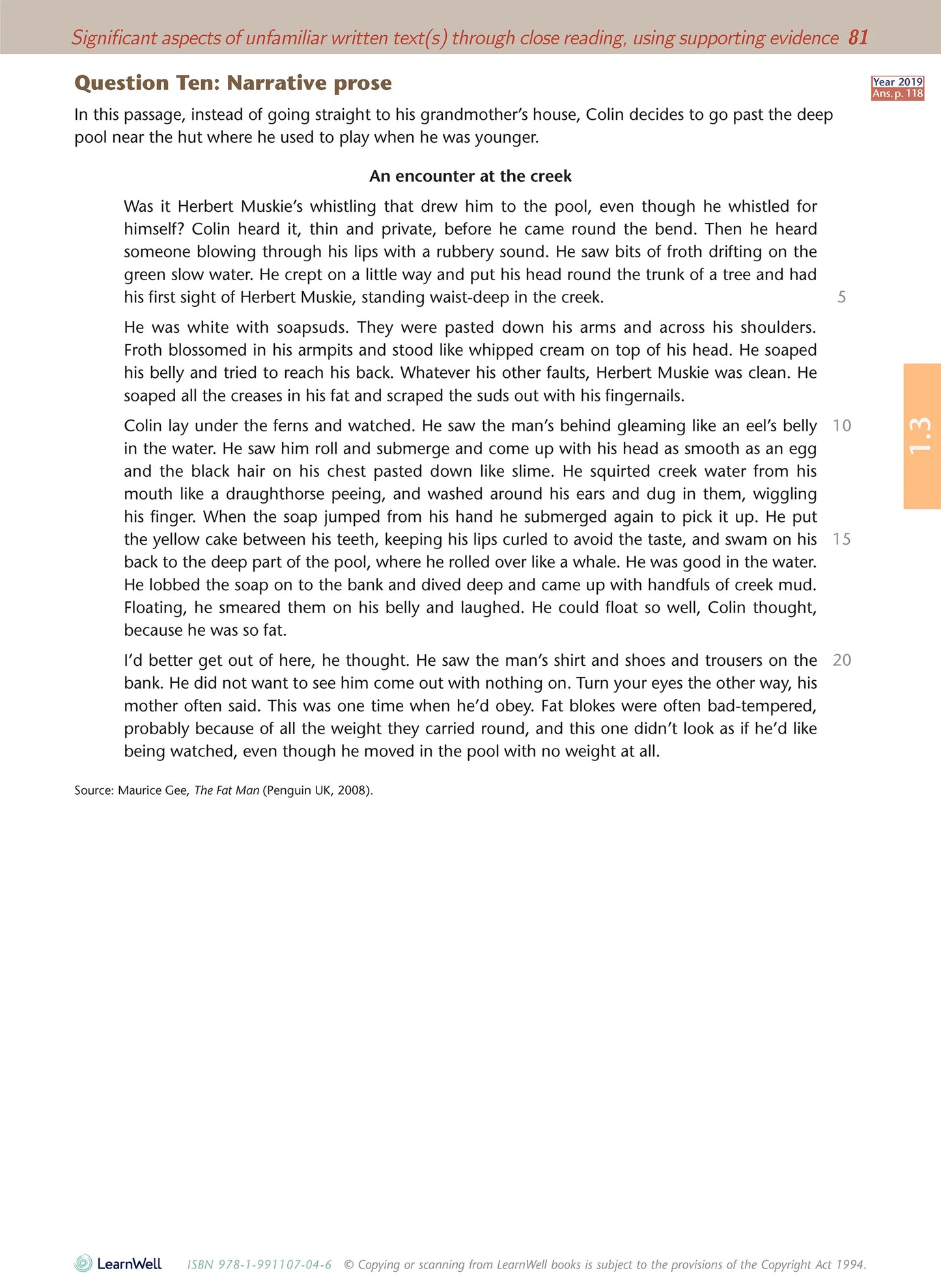 Learnwell Level 1 English AME Workbook – NCEA Revision NZ